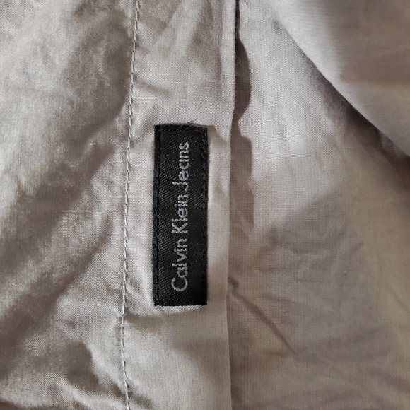 Calvin Klein Jeans Mens Size Medium Button Down - Picture 6 of 7